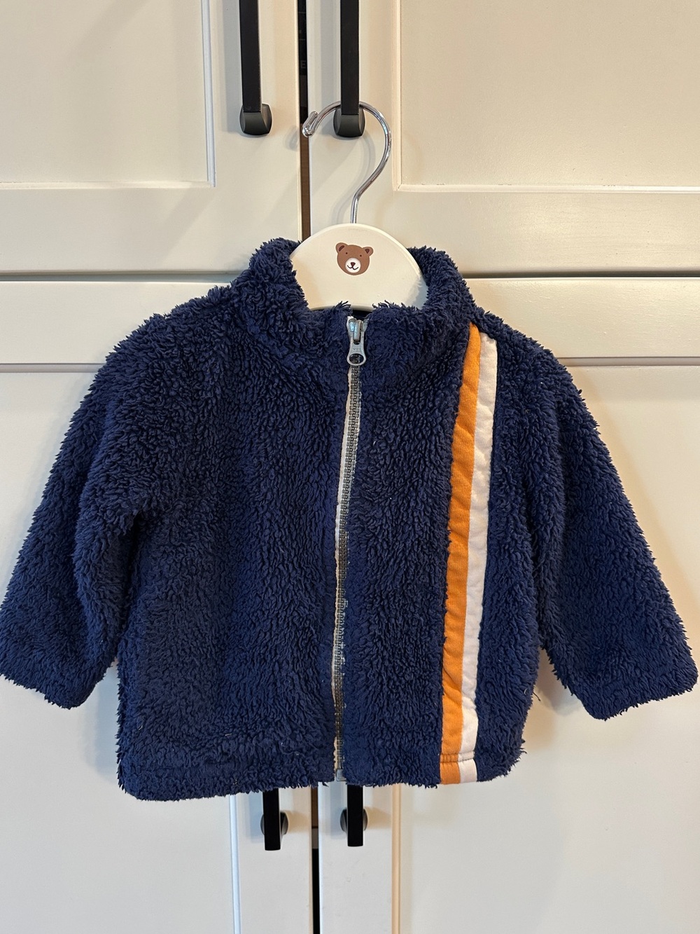 Hanna Andersson Marshmallow Full Zip Jacket Size 18-24 mo